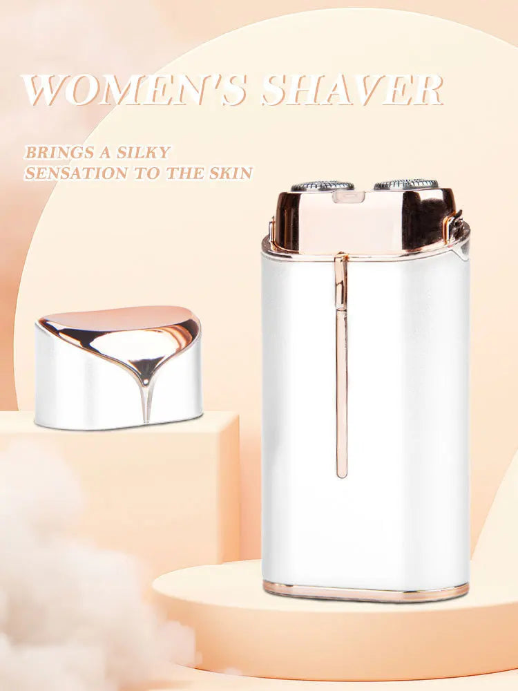 Women's Hair Remover Epilator Floating Double Blade Hair Remover Sensitive Areas Electric Shaver Epilator Tool