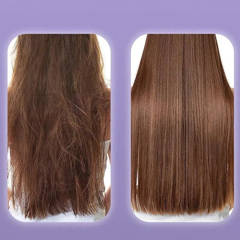 Rechargeable Hair Straightener Fast Electric Straightening Hot Brush Long Lasting Mini Battery Operated Travel Size Hair Straightener