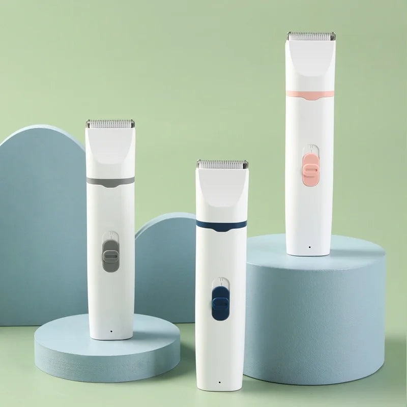 Dog Hair Clippers Grooming For Nail Cutter 4-In-1 Cordless Electric Trimmer Low Noise USB Rechargeable Pet Clippers