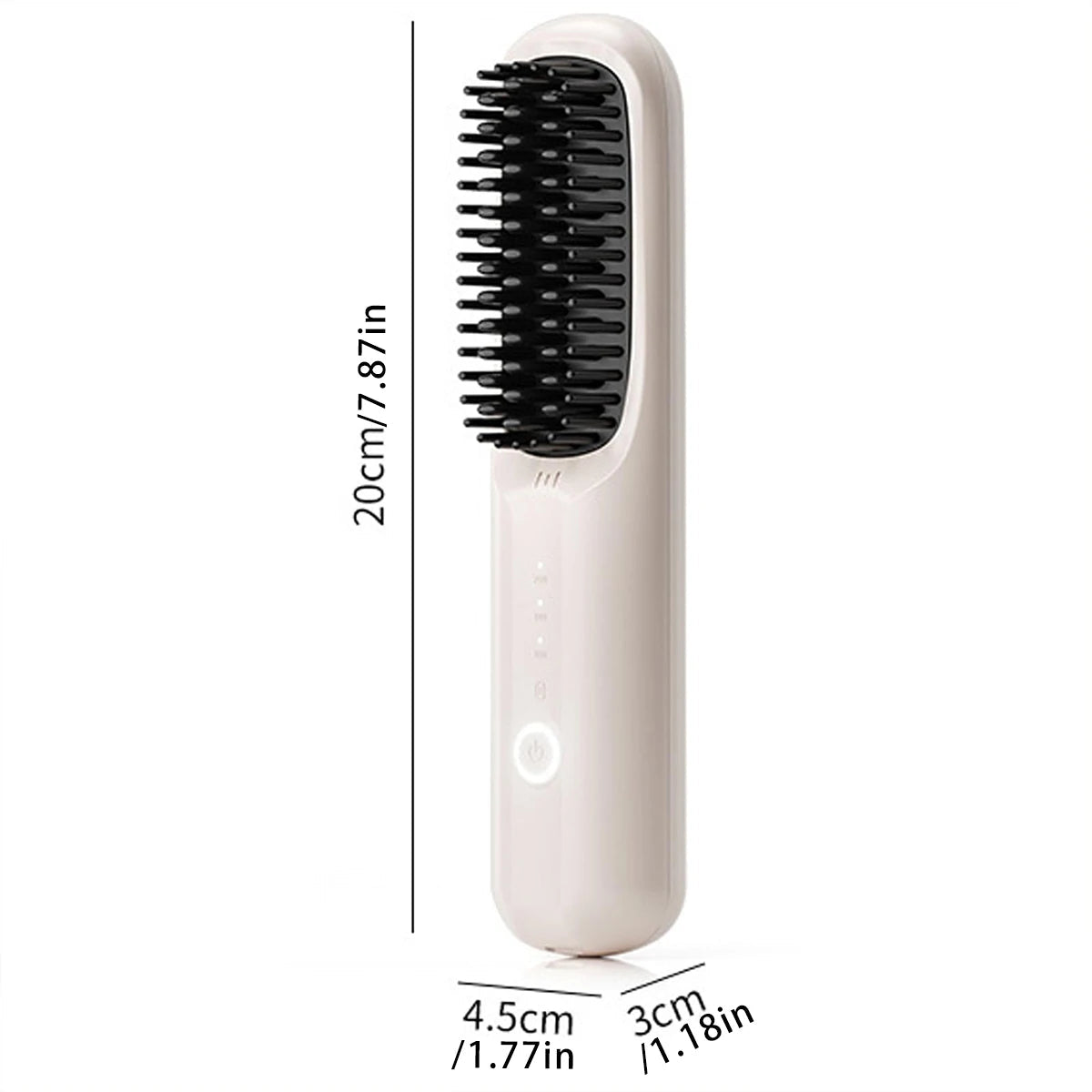 Cordless Straightener Straight Hair Brush Women's Thermal Ion Straightener Travel Adjustable Temperature Ceramic Straightener