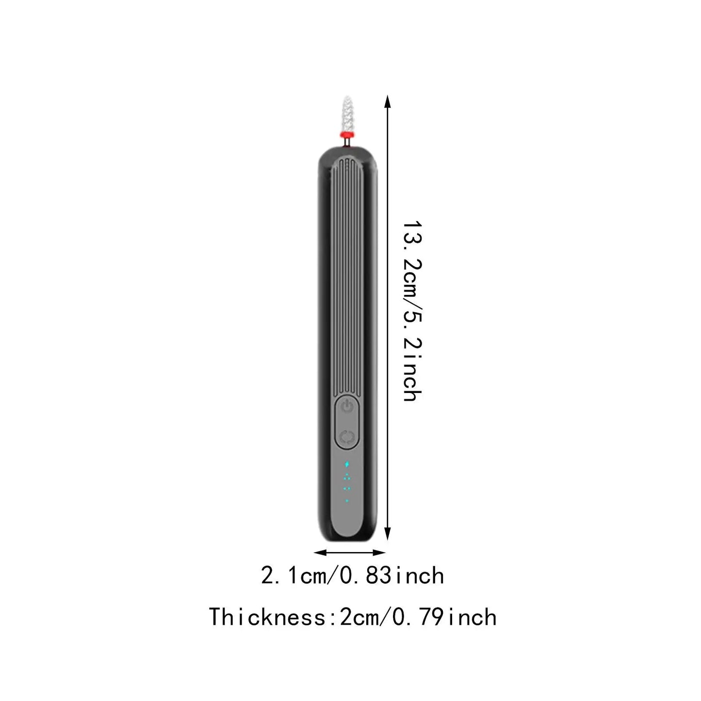 Electric Nail File Machine Professional 15000RPM Drill Machine Portable for Removing Manicure Sanding Polishing Home Salon Use