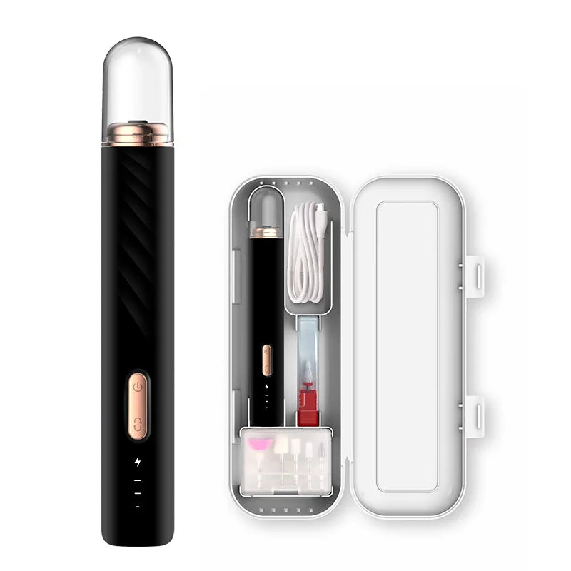 15000RPM Electric Wireless Nail Drill Machine Electric Nail Sander Cordless Rechargable Professional Milling Cutter Nail Machine