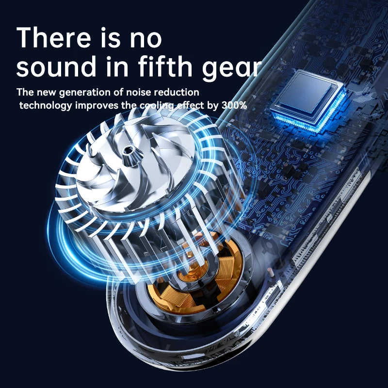 10000mAh Portable Neck Fan Mini Bladeless Silent Neckband Fan USB Rechargeable 3 Speeds Mute Wireless Electric Neck Cooler Fans