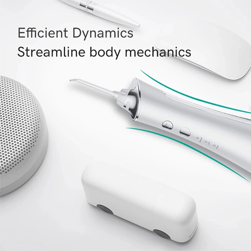 Portable Electric Oral Irrigator Waterproof USB Rechargeable Dental Water Flosser Water Jet Teeth Cleaner 5 Nozzles