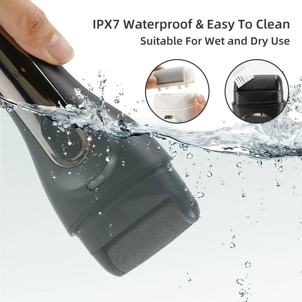 Electric Pedicure Tools Foot Care File Leg Heels Remove Hard Cracked Dead Skin Callus Remover Feet Foot Files Clean Care Machine