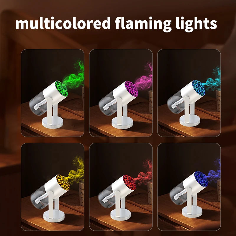 Volcano Humidifier Portable Car Air Purifier USB Home Mini Humidifier Aroma diffuser