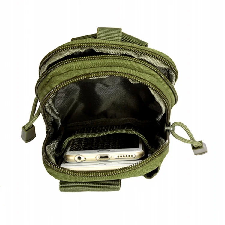 Men Outdoor Sport Tactical Molle Pouch Belt Waist Pack Bag Phone Case Military Camping Climbing Running Hunting Small EDC Bags