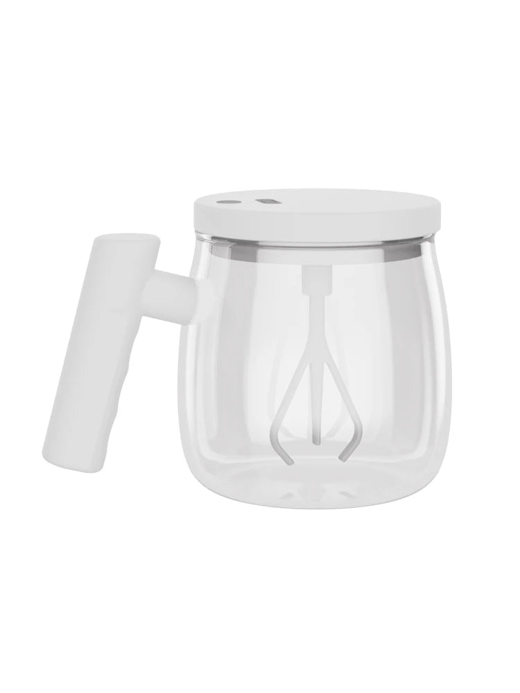 400ml Portable Electric Self Stirring Coffee Mug Self Mixing Mug Glass Waterproof Automatic Electric Inner Tank Mug Stirring Cup