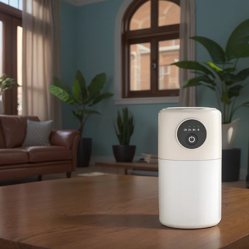 Portable Mini Humidifier USB with Night Light Timer Ultrasonic Air Atomizer Small Humidifier for Car and Home Use