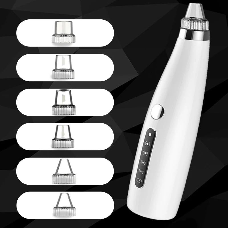 Blackhead Remover Electric Vacuum Suction Blemish Cleaner Face Care Tool Pore Nose Acne Pimple Needle Tag Removal Beauty Health