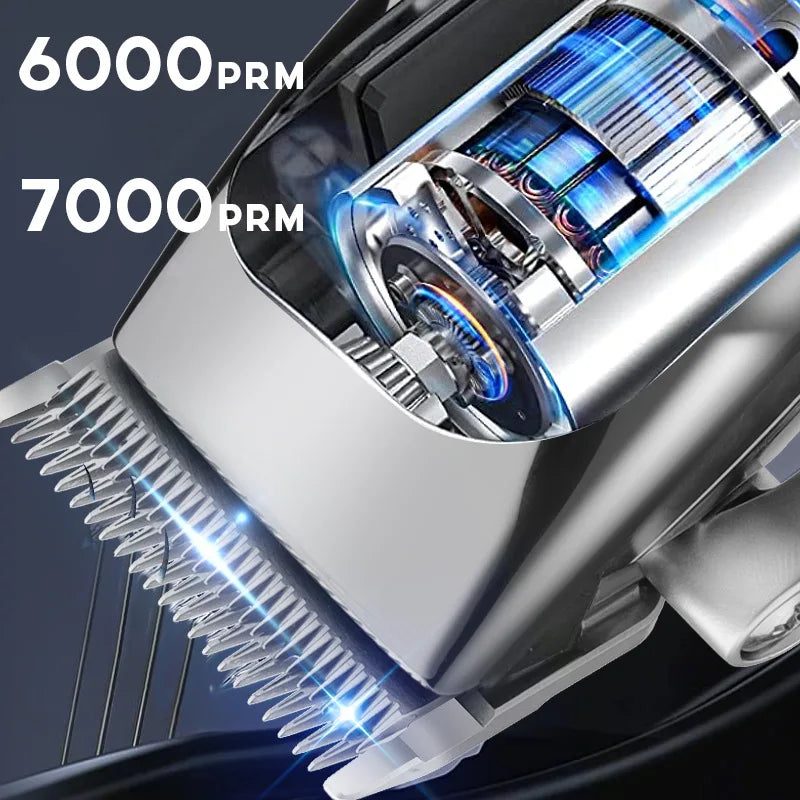 Hair Trimmer For Men Shaver Professional Hair Clipper Haircuter Men's Barber Beard Trimmer Rechargeable Hair Cutting Machine