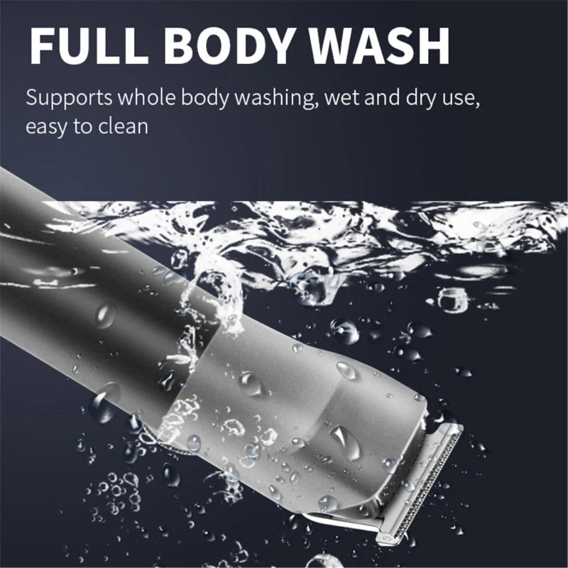 Men Hair Trimmer Electric Push Shear Adjustable Cordless Clippers Cutting Machine