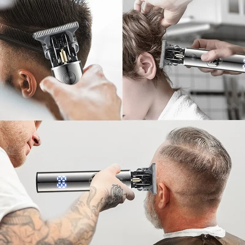 Hair Trimmer Men Electric Cordless Hair Cutting Machine Beard Trimmer Shaving Machine Professional Hair Clipper