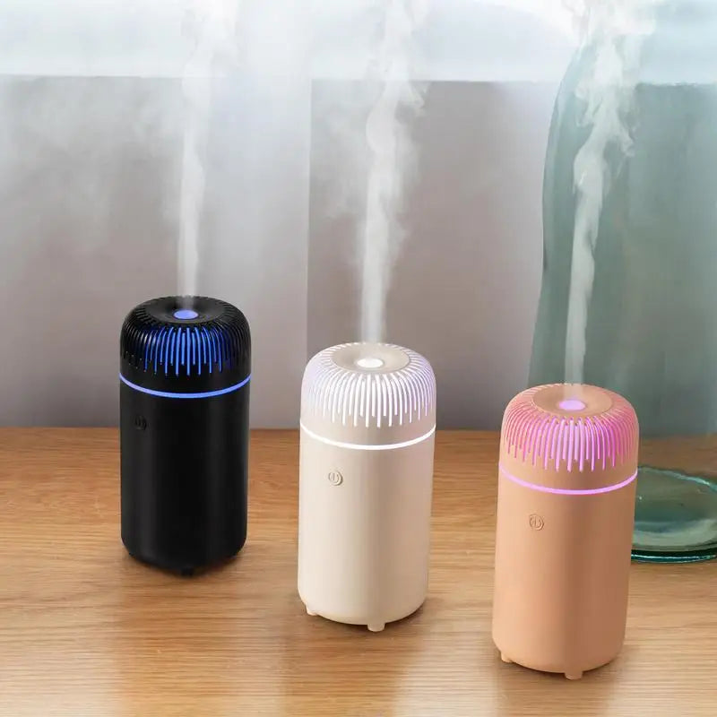 Car Oil Diffusers Car Diffuser Car Air Freshener Car Scent Diffuser Mini Humidifier USB Rechargeable Automotive Air Fresheners
