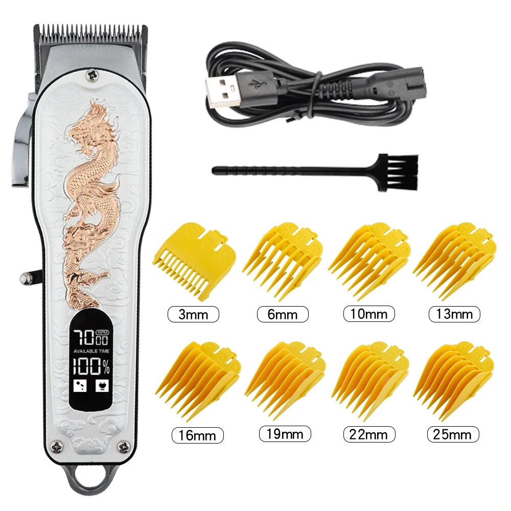 Professional Hair Clipper Cordless Hair Trimmer Machine Men's Razor Hair Clipper Hair Trimmer Beard