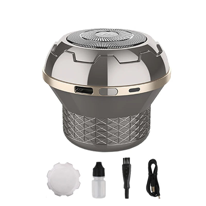 Men Electric Shaver Portable Beard Trimmer Waterproof Razor USB Rechargeable Shaver Face Beard Razor Beard Hair Cutting Machine