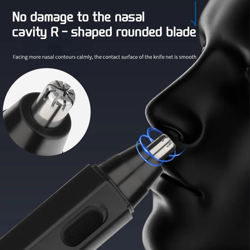 Popular Painless Electric Nasal hair Trimmer Usb Rechargeable Beard Nasal Ear Hair Trimmer Available for both men & women