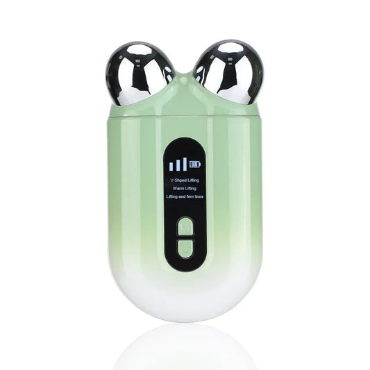 Facial Massager EMS Roller Microcurrent Face Lifting Machine V-Face Roller Massager Skin Rejuvenation Anti-Wrinkle Beauty Device