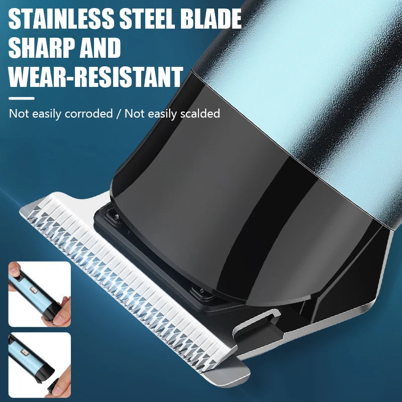 Hair Trimmer for Men Rechargeable Hair Clippers Beard Trimmer Home Haircut Kit Cordless Barber Grooming Sets Waterproof Trimmer