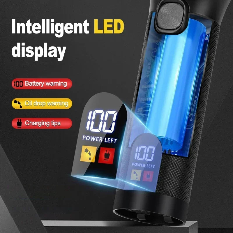 Hair Clippers Ears Nose Hair Trimmer Set With Bag Hair Cutting Machine Men's Grooming Tools