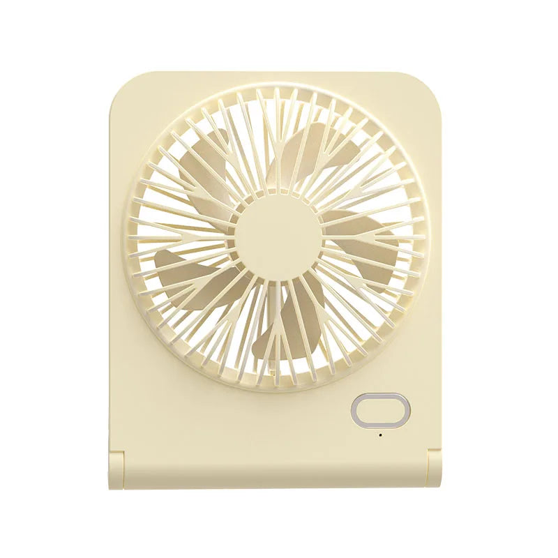 Small Desk Fan 2000mAh USB Rechargeable Cooling Fan 3 Speed Cool Wind Blower Portable Air Circulation Ventilador for Home Office