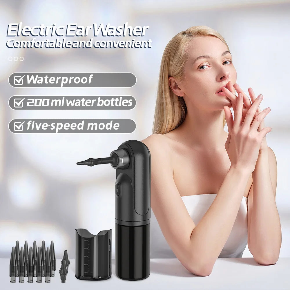 Handheld Portable Fully Automatic Washer Wax Cleaner Household Multifunctional Ear Irrigator