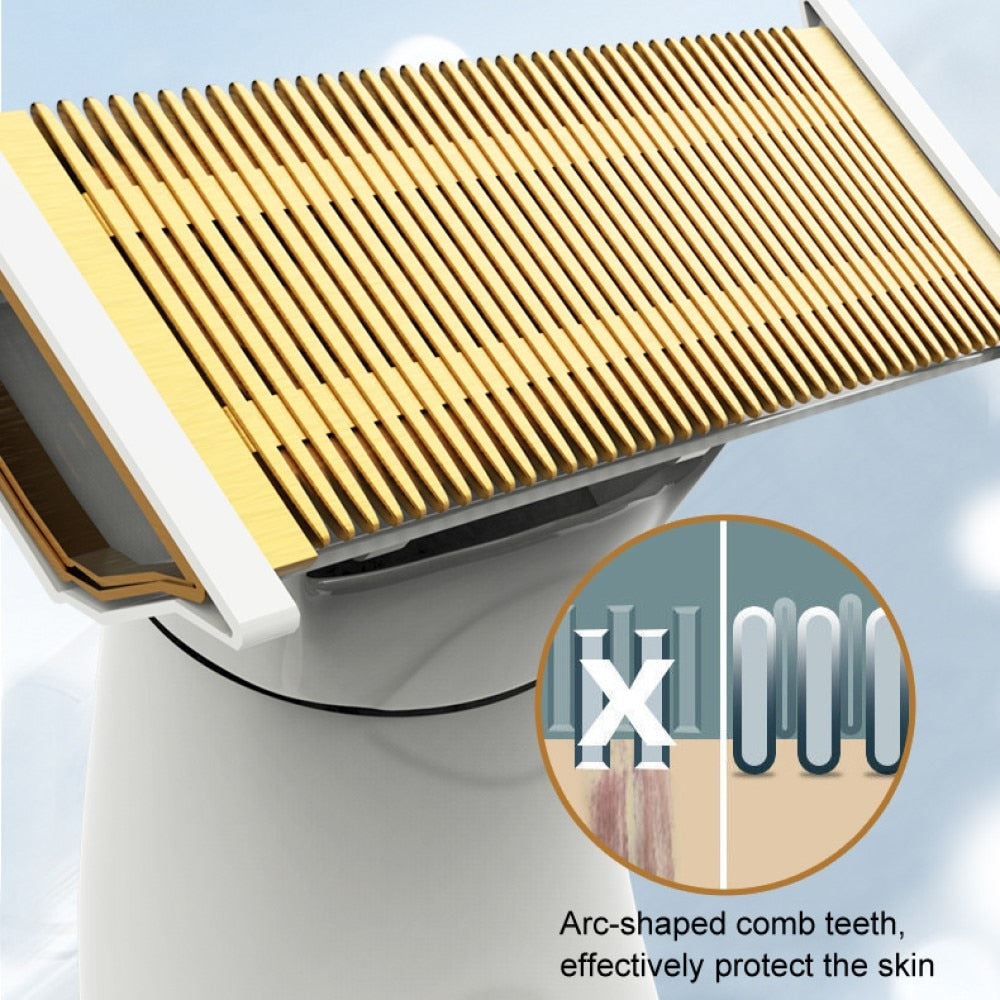 Electric Shaver for Women Bikini Trimmer Precise Eyebrow Razor Body Epilator Intimate Area Shaving Machine Nose Ear Hair Remover