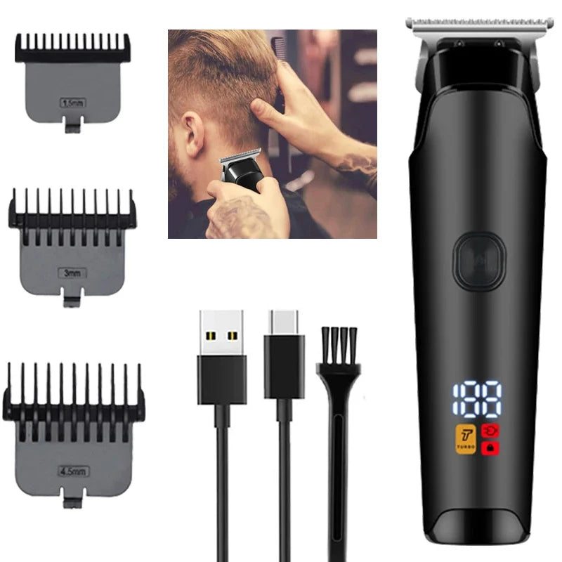 Pro Rechargeable Cord Cordless Hair Clippers for Men Woman with Smart Charge Technology for Convenient at Home
