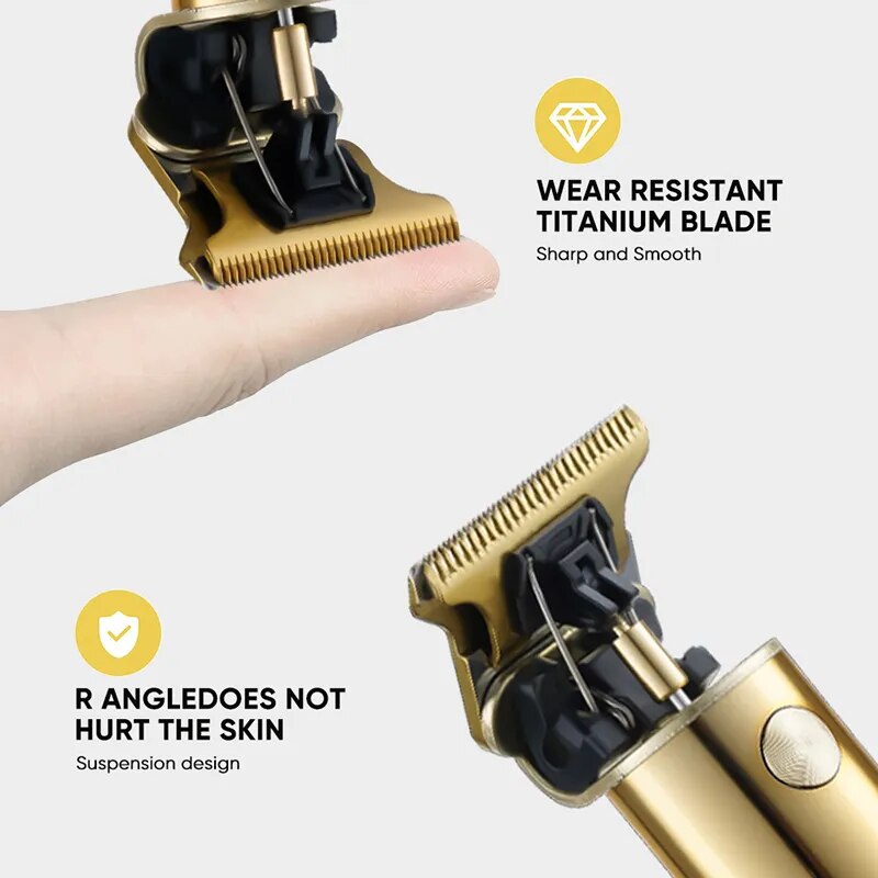 Hair Trimmer Men Electric Cordless Hair Cutting Machine Beard Trimmer Shaving Machine Professional Hair Clipper