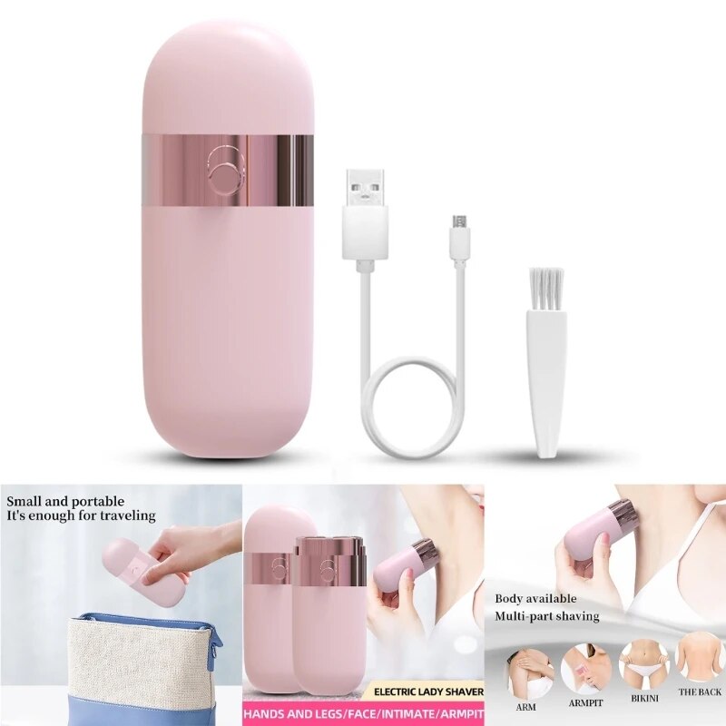Electric Eyebrow Trimmer Epilator Hair Remover Shaver Depilator for Woman