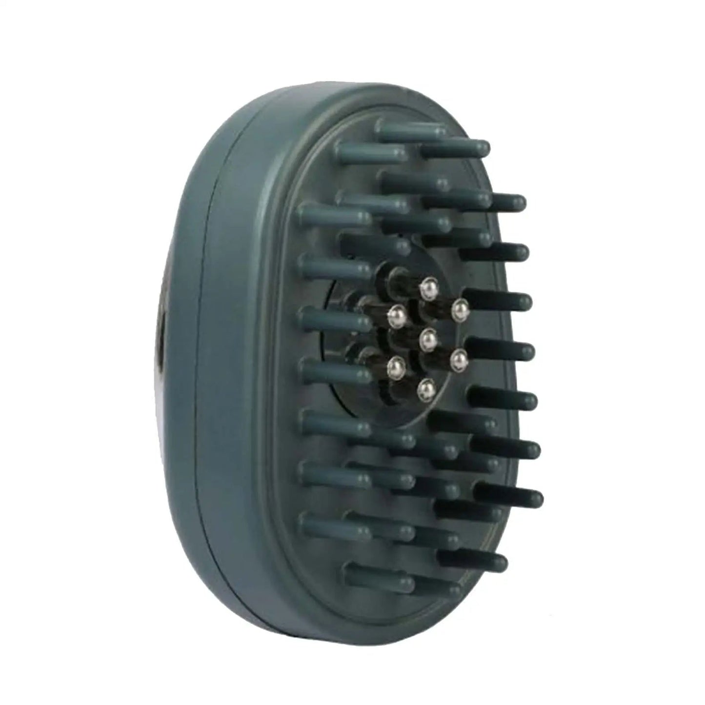 Electric Scalp Massager Portable Compact Relaxation Essential Oil Hair Fluid Comb Head Massager Scalp Applicator Comb for Travel