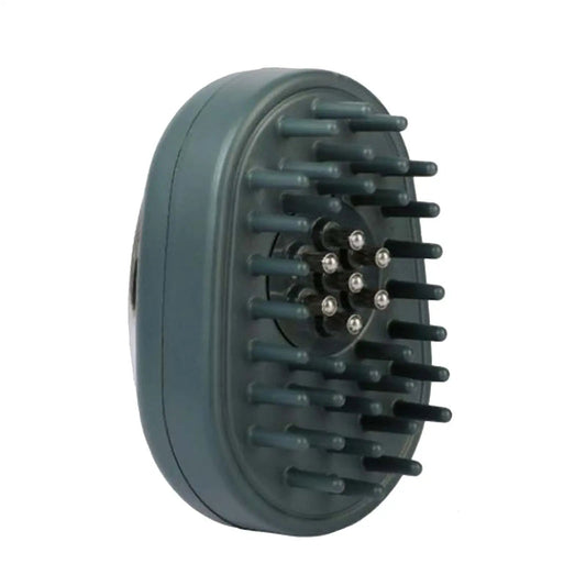Electric Scalp Massager Portable Compact Relaxation Essential Oil Hair Fluid Comb Head Massager Scalp Applicator Comb for Travel