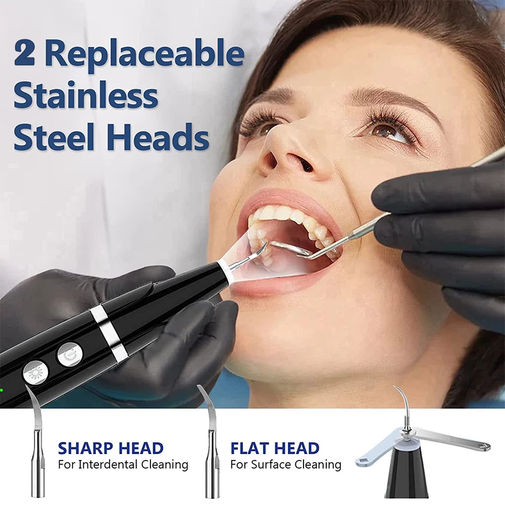Sonic Teeth Whitening Electric Teeth Cleaning Ultrasonic Scalers For Tooth Plaque Stains Cleaner Dental Calculus Tartar Remover