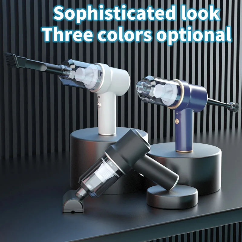 Car mounted vacuum Cleaner Wireless Mini Car Wireless Strong Suction Portable Handheld Cleaning Machine Home Appliance