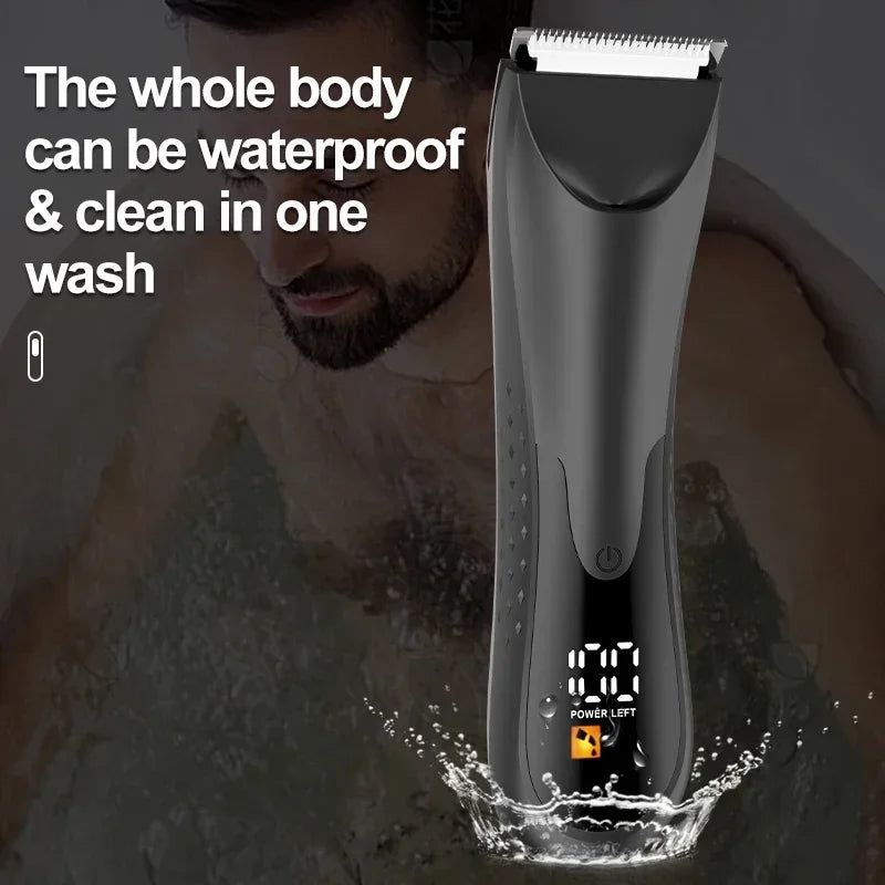 Hair Removal Bikini Trimmer Electric Hair Trimmer for Men Lady Shaver Groin & Body Shaver Groomer Arm Beard Razor