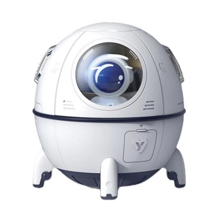 Portable Mini Humidifier Astronaut Space Small Cool Mist Humidifiers 220ML USB Desktop Humidifier with Auto Shut Off Night Light