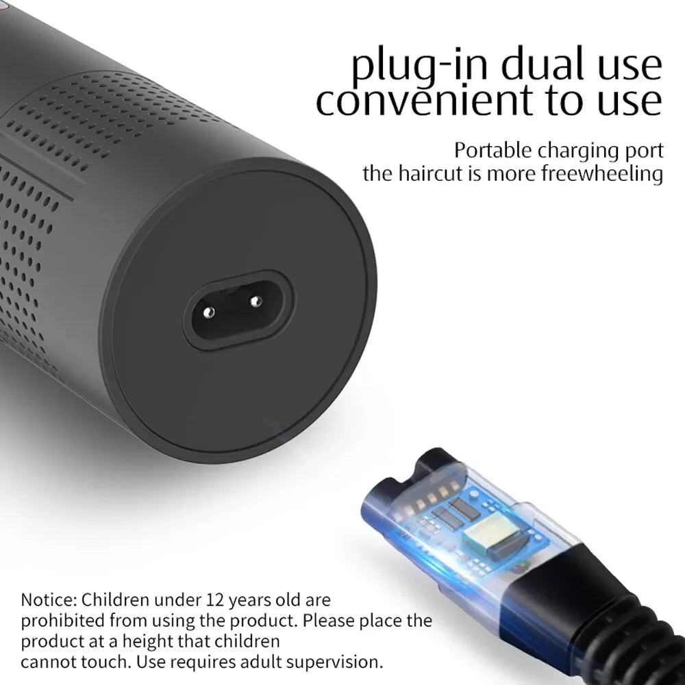 Electric Hair Clipper Base Rechargeable Electric Clipper Level 6 Waterproof Hair Clipper Hair Salon Clipper