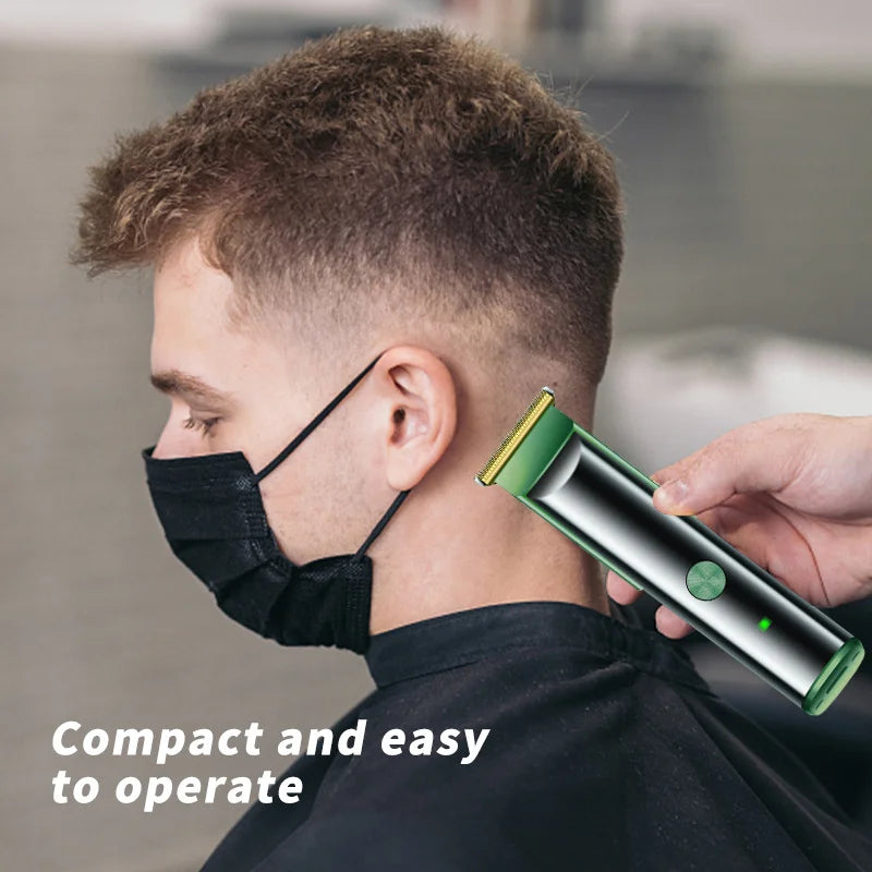 Professional Men's Hair Clipper New Multi Functional Beard Barber USB Charging Portable Cordless Hair Trimmer