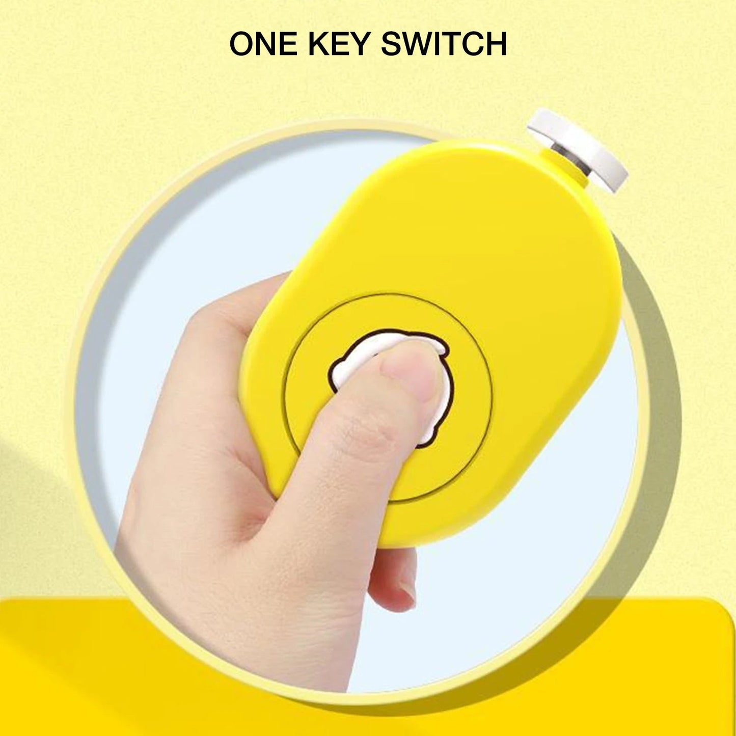 Nail File Nail Trimmer For teenager Fingernail Cutters Electric Manicure Toenail Scissors Adult