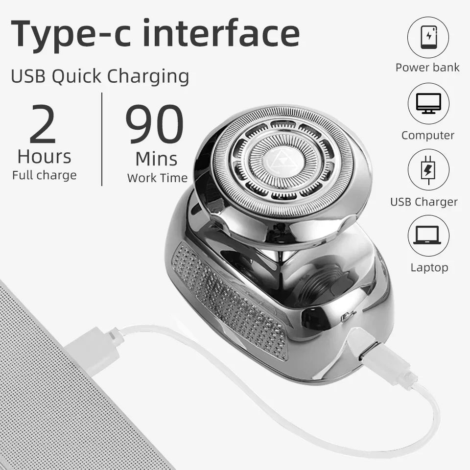 Shaver for Men Electric Shaver Bald Head Shaver 5 in 1 Hair Clipper for Bald Man Beard Trimmer Shaving Machine Bald Head Razor