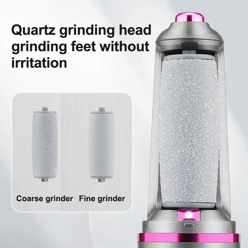 Electric Foot Grinding Skin Hard Rupture Skin Trimmer Dead Skin Foot Pedicure Rechargeable Foot Care Tool Remover