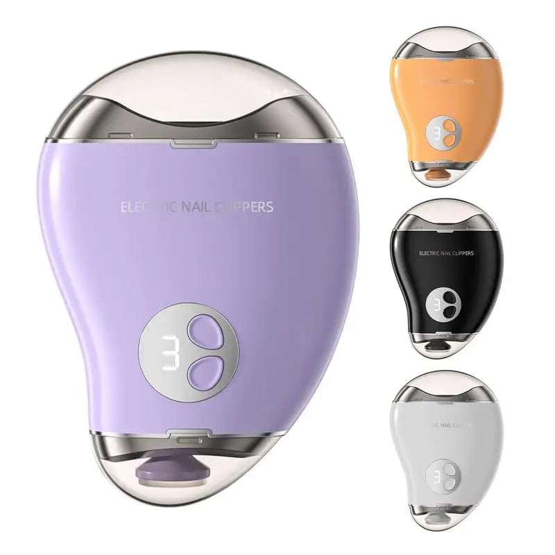 Electric Nail Cutter For People Mango Shape Toe Nails Cutter 3-Speed Double-Head Trimming Nail Sharpener Adults