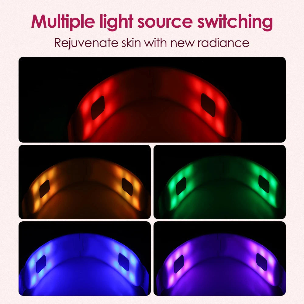 EMS V-Line Facial Lifting Device Hot Compress Face Slimming Machine Microcurrent Double Chin V Face Shaped Cheek Belt Machine