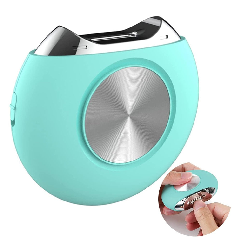 Electric Nail Clipper Nail Trimmer Nail Files Safe Automatic Nail Cutter For Fingernail Toenail Adult Elderly Manicure Tool