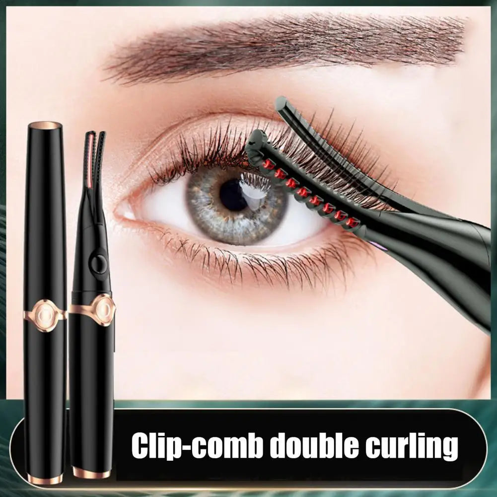 Electric Eyelash Curler Lightweight  Long lasting Fashion Eyelash Tool Fast Heating Natural Eyelash Roller for Gift