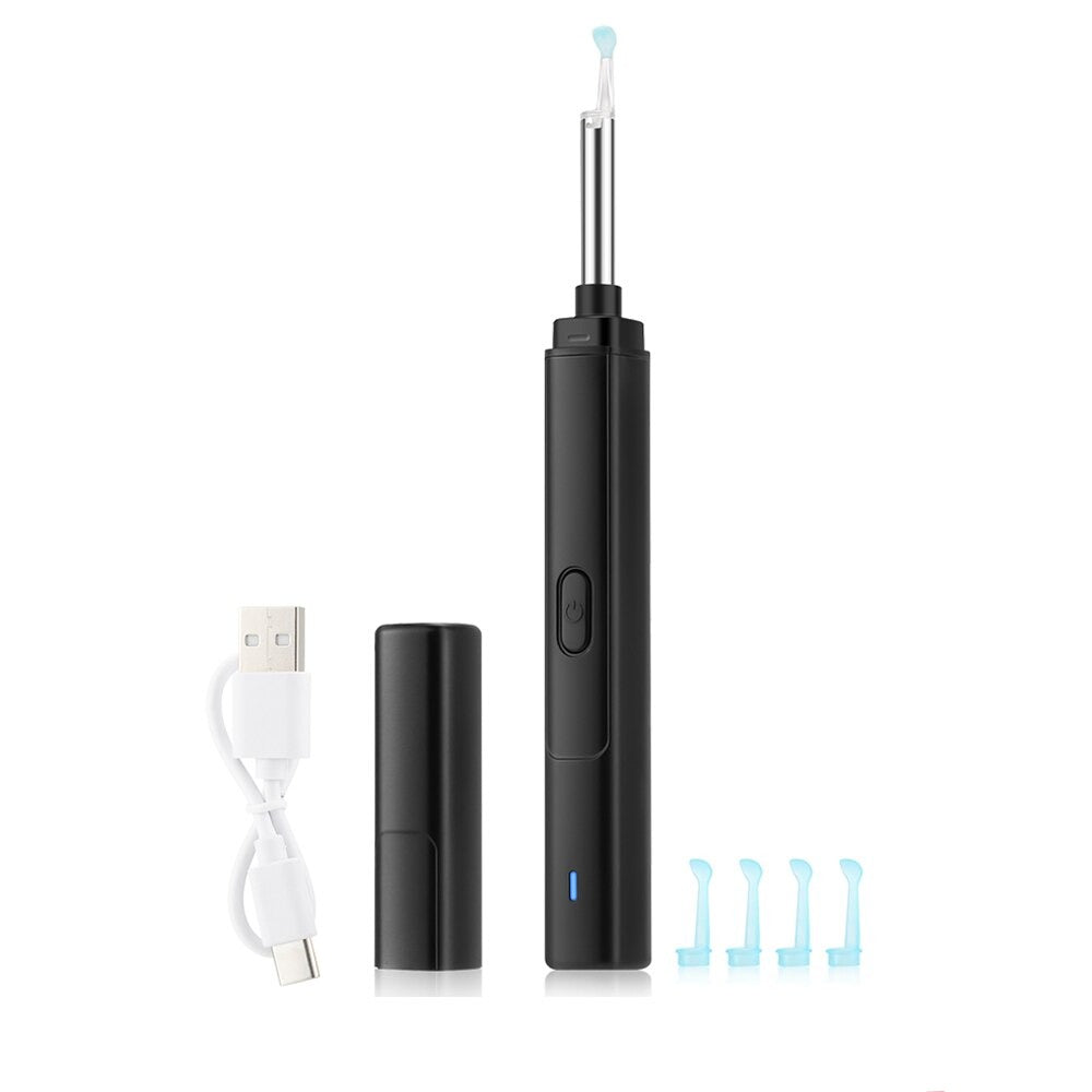 4.5mm Ear Cleaner Otoscope Ear Wax Cleaning Tool Endoscope Ear Pick Wireless Ear Camera Luminous Ear Wax Cleaning Health Care