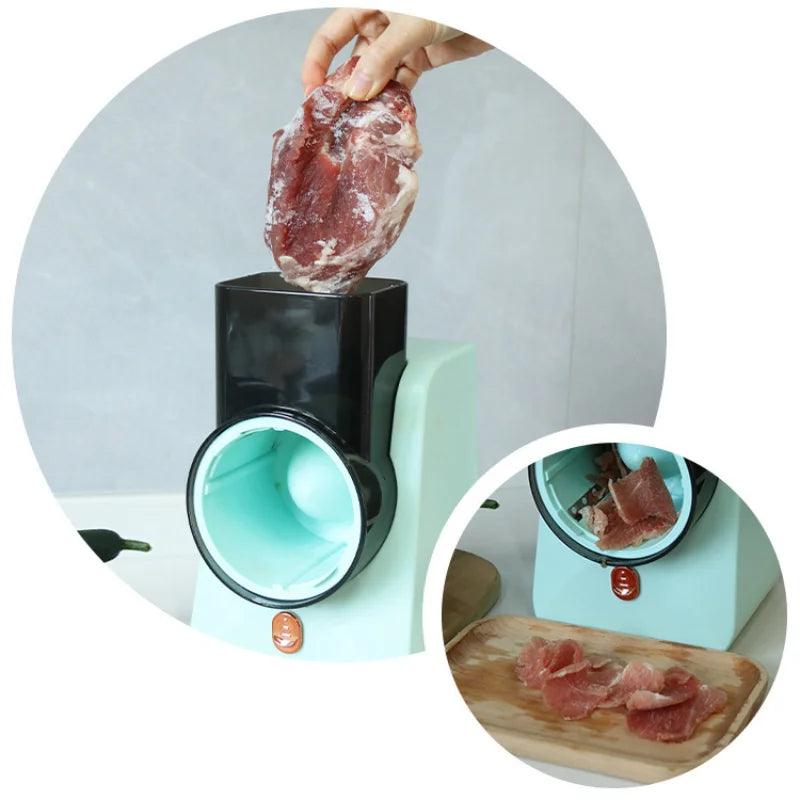 Home Electric Vegetable Chopper 1PC USB Rechargeable Multifunctional Shredder Slicer Cooker Kitchen Machine