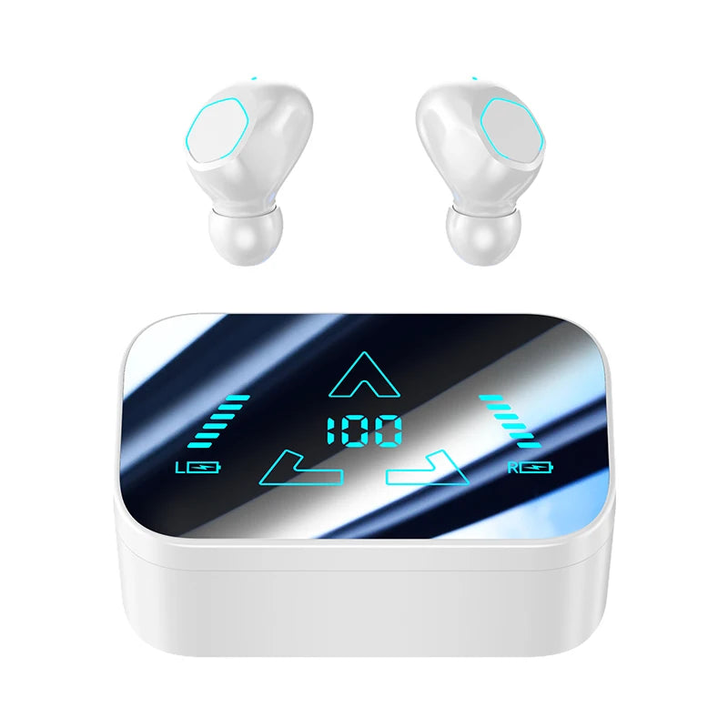 Bluetooth Earphones Hifi Sound Wireless Bluetooth Headset Noise Reduction Headphones Portable Earbuds for Xiaomi Iphone Huawei