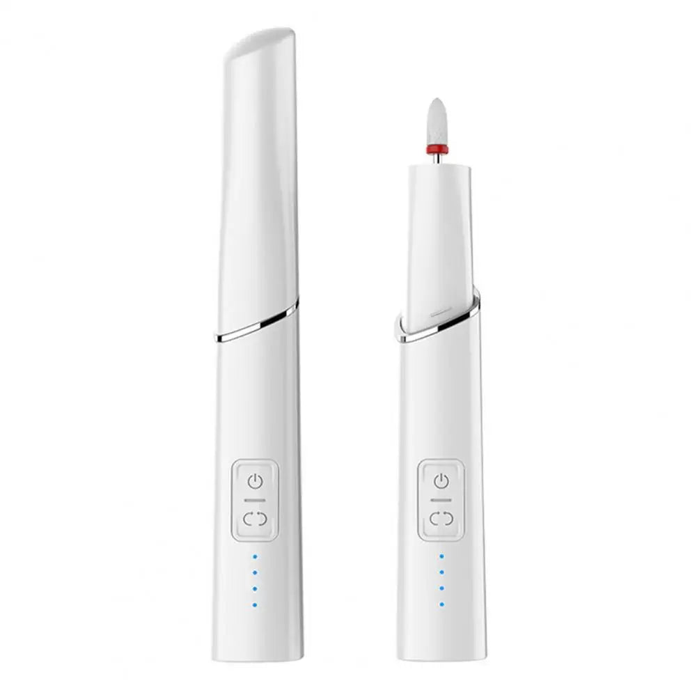 Electric Manicure Drill Set Wireless Rechargeable Nail Drill Low Noise Vibration 4 Speeds ABS Shell DIY Nail Polisher for Home