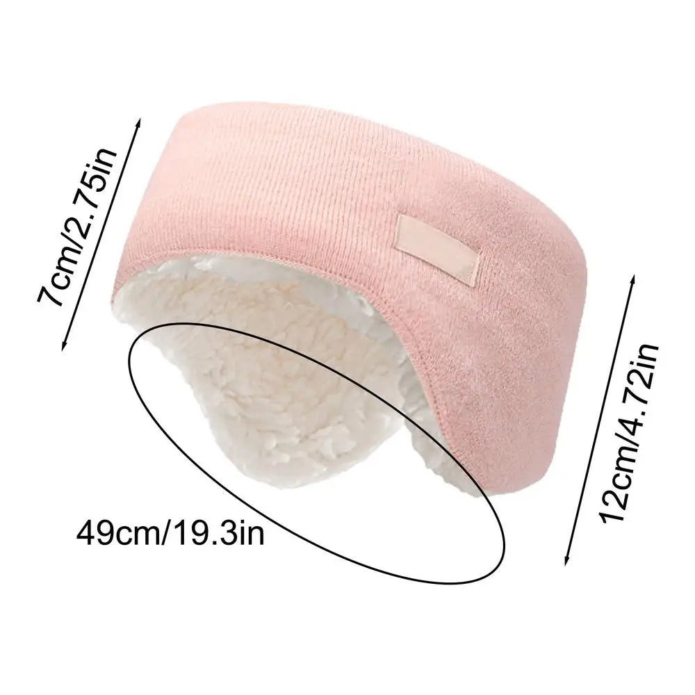 Winter Elastic Fashion Warm Sport Earmuffs for Women Men Unisex Outdoor Skiing Running Riding Windproof Ear Warmer